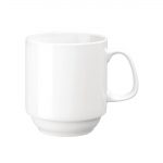 Olympia Whiteware Stacking Mugs 284ml (12 Pack) - Image 2