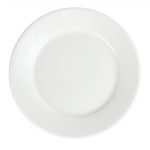 Olympia Whiteware Wide Rimmed Plates 230mm (12 Pack) - Image 2