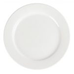 Olympia Whiteware Wide Rimmed Plates 280mm (6 Pack) - Image 2