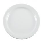 Olympia Whiteware Narrow Rimmed Plates 180mm (12 Pack) - Image 2