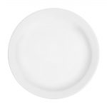 Olympia Whiteware Narrow Rimmed Plates 202mm (12 Pack) - Image 2