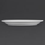 Olympia Whiteware Narrow Rimmed Plates 230mm (12 Pack) - Image 5