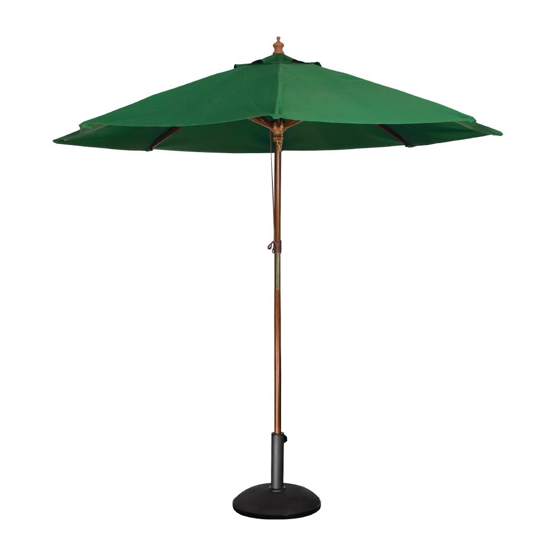 cb515_1update.jpg Bolero Round Parasol 3m Diameter Green - Image 1