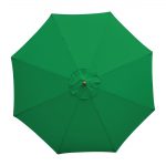 Bolero Round Parasol 3m Diameter Green - Image 5