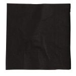 Swantex Cocktail Napkin Black 25x25cm 2ply 1/4 Fold (8 Pack) - Image 4