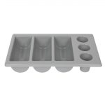 APS Stackable Plastic Cutlery Dispenser - Image 2