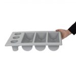 APS Stackable Plastic Cutlery Dispenser - Image 7