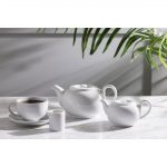 Olympia Whiteware Teapots 426ml (4 Pack) - Image 7
