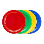 Olympia Kristallon Polypropylene Plates Red 174mm (12 Pack) - Image 4