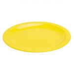 Olympia Kristallon Polypropylene Plates Yellow 230mm (12 Pack) - Image 2