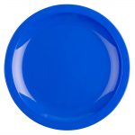 Olympia Kristallon Polypropylene Plates Blue 230mm (12 Pack)