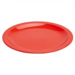 Olympia Kristallon Polypropylene Plates Red 230mm (12 Pack) - Image 2