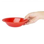 Olympia Kristallon Polypropylene Bowls Red 174mm (12 Pack) - Image 3