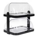 APS Roll Top Cool Display Tray Double Deck - Image 4