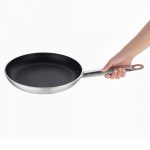 Vogue Aluminium Non-Stick Teflon Induction Frying Pan 28cm - Image 2