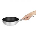 Vogue Aluminium Non-Stick Induction Flared Sauté Pan 24cm - Image 7