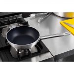 Vogue Aluminium Non-Stick Induction Flared Sauté Pan 24cm - Image 8