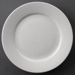 Olympia Athena Wide Rimmed Plates 228mm (12 Pack)