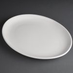 Olympia Athena Hotelware Oval Coupe Plates 254x197mm (12 Pack) - Image 5