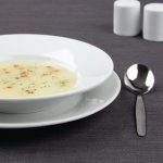 Olympia Athena Rimmed Soup and Pasta Bowls 228mm (6 Pack) - Image 9