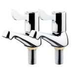 Vogue Lever Basin Taps (2 Pack)