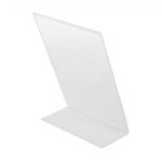 Slanted Acrylic Menu Holder A4 - Image 3