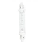 Jacketed Infrared Quartz Heat Bulb R7 118mm 300W - Image 2