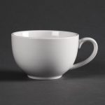 Olympia Whiteware Elegant Cups 230ml (12 Pack)