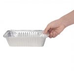 Nisbets Essentials Foil Containers and Lids 450ml (50 Pack) - Image 3