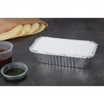 Fiesta Foil Container Waxed Lids Large (500 Pack) - Image 3
