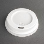 Fiesta Recyclable Coffee Cup Lids White 225ml / 8oz (1000 Pack) - Image 2