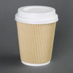 Fiesta Recyclable Coffee Cup Lids White 340ml / 12oz and 455ml / 16oz (50 Pack) - Image 4