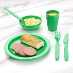 Olympia Kristallon Polypropylene Tumblers Green 141.3ml (12 Pack) - Image 3