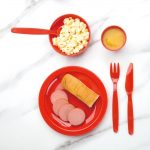 Olympia Kristallon Polypropylene Plates Red 230mm (12 Pack) - Image 8