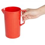 Olympia Kristallon Polypropylene Jug Red 1.4Ltr - Image 5
