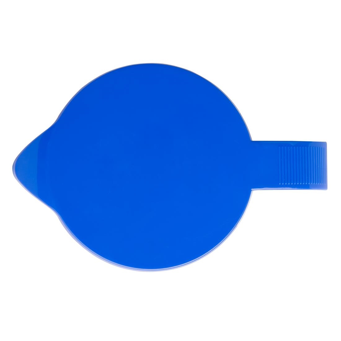 ce284_npi25-2.jpg Olympia Kristallon Polypropylene Lid for J904 & CE280 Jug Blue - Image 1