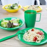 Olympia Kristallon Polypropylene Handled Beakers Green 348.7ml (12 Pack) - Image 5