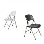 Bolero Foldaway Utility Chairs Black (Pack of 2) - Image 2