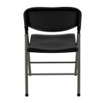 Bolero Foldaway Utility Chairs Black (Pack of 2) - Image 6