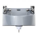 Basix Polycarbonate Hand Wash Basin Grey - Image 2