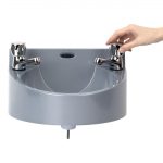 Basix Polycarbonate Hand Wash Basin Grey - Image 8