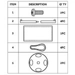 Bolero Red Canvas Barrier - Image 3