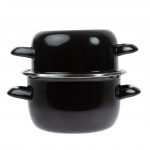 Olympia Mussel Pot Enamel Small