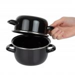 Olympia Mussel Pot Enamel Small - Image 5