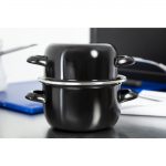 Olympia Mussel Pot Enamel Small - Image 6