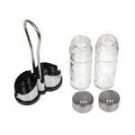 APS Salt and Pepper Cruet Set and Stand - Image 4