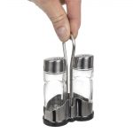 APS Salt and Pepper Cruet Set and Stand - Image 5