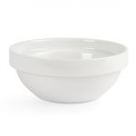 Olympia Whiteware Stacking Bowls 130mm (12 Pack) - Image 2
