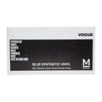 Hygiplas Powder-Free Vinyl Gloves Blue Large (100 Pack) - Image 4
