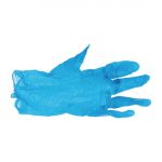 Hygiplas Powder-Free Vinyl Gloves Blue Large (100 Pack) - Image 6